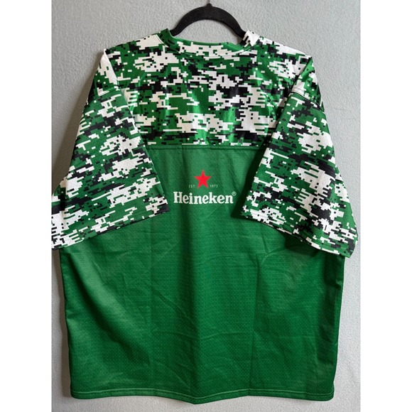 University of Hawaii Football Jersey Men's Large Green Camo - Picture 4 of 11